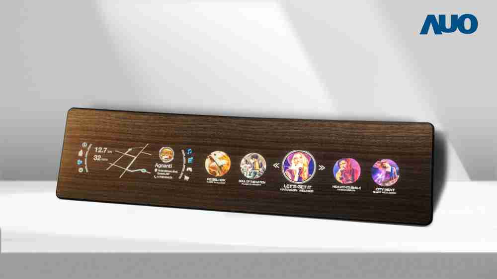 壹号平台研发全球最高穿透度达80%的AmLED木纹显示器，，可于使用时呈现高亮度、、、、清晰可见的信息，，并在不使用时回归为单纯的饰板，，，节能兼具美观